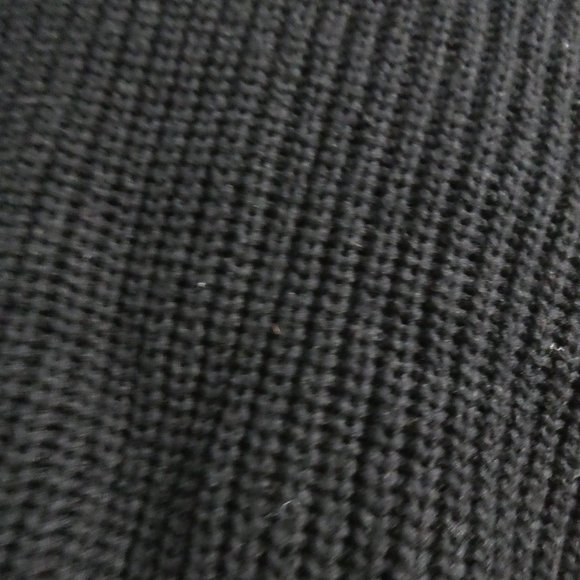 RETROD, medium, hooded striped black and white knit sweater - Picture 9 of 16